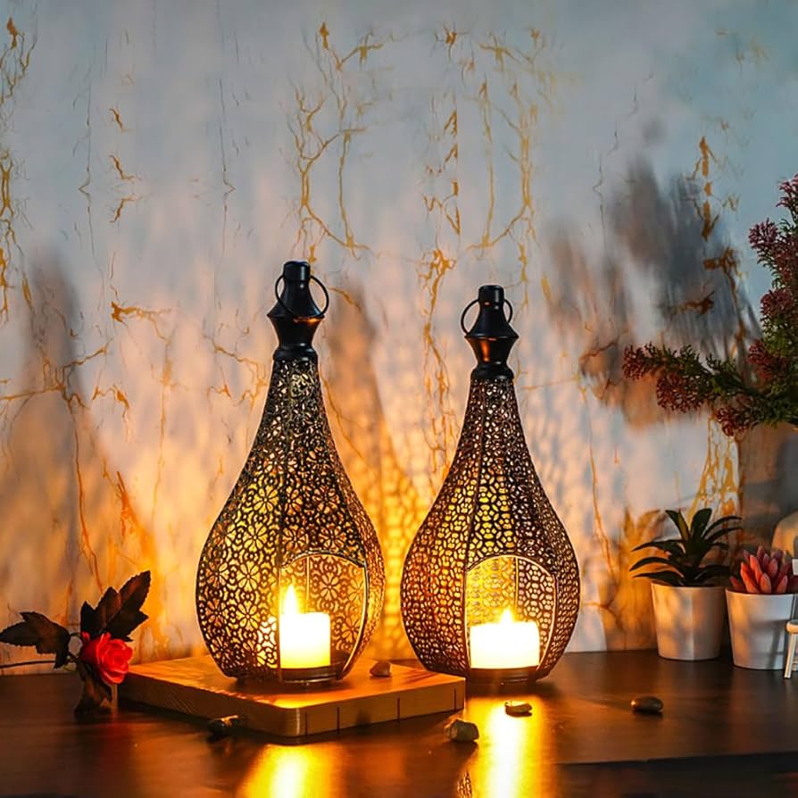 Ljuslykta orientalisk svart metall – Mirage