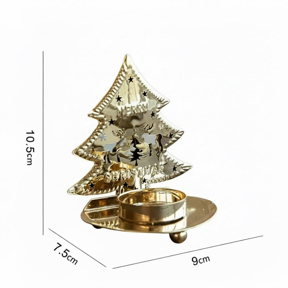 Ljuslykta gran guld - Winterglow