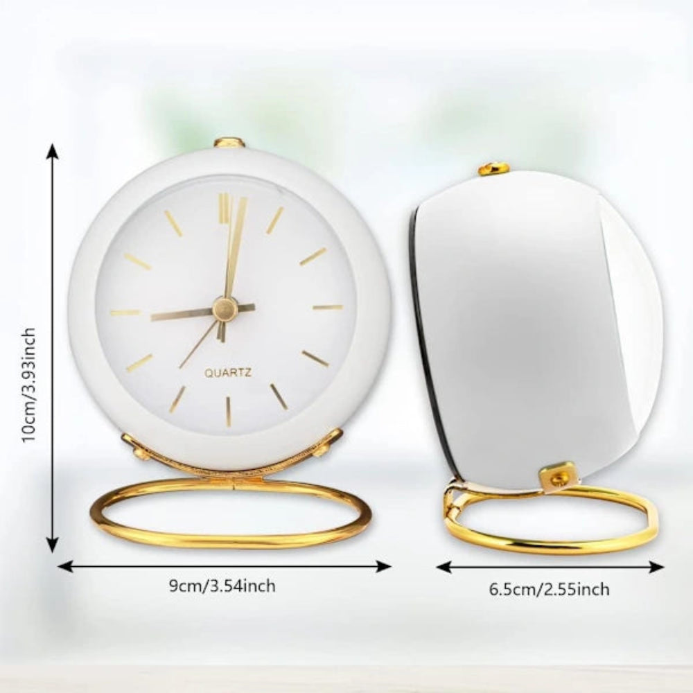 Retro analog väckarklocka – Silent Glow