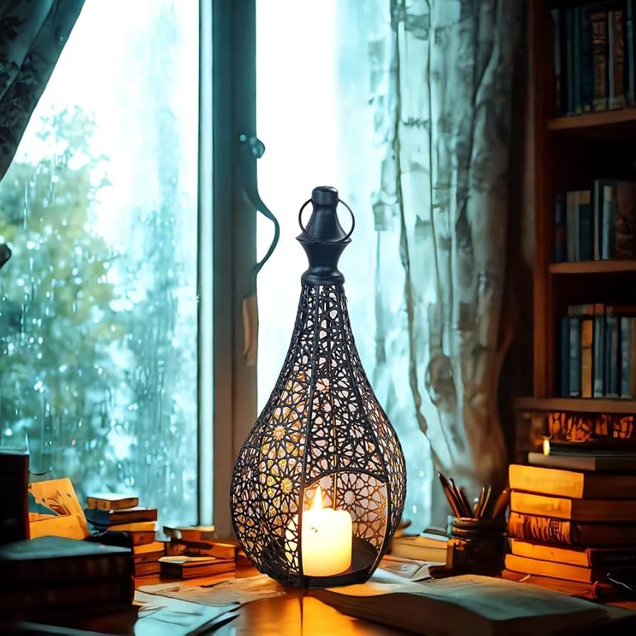 Ljuslykta orientalisk svart metall – Mirage