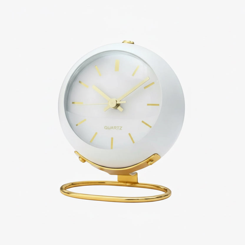 Retro analog väckarklocka – Silent Glow