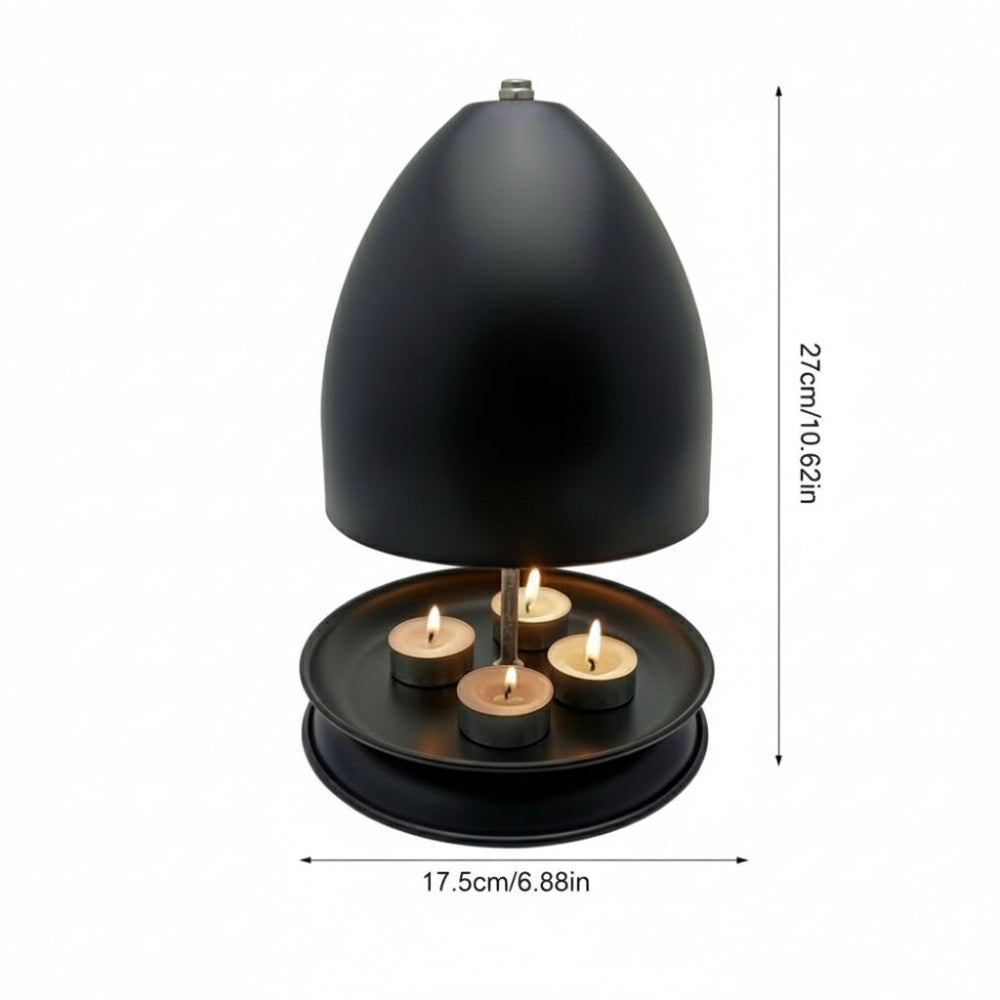 Värmeljuskamin i metall – Ember