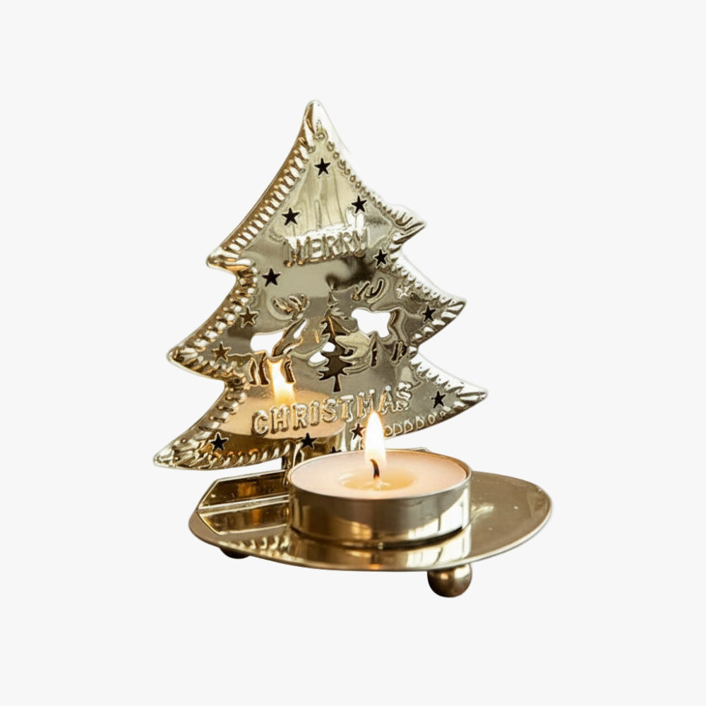 Ljuslykta gran guld - Winterglow