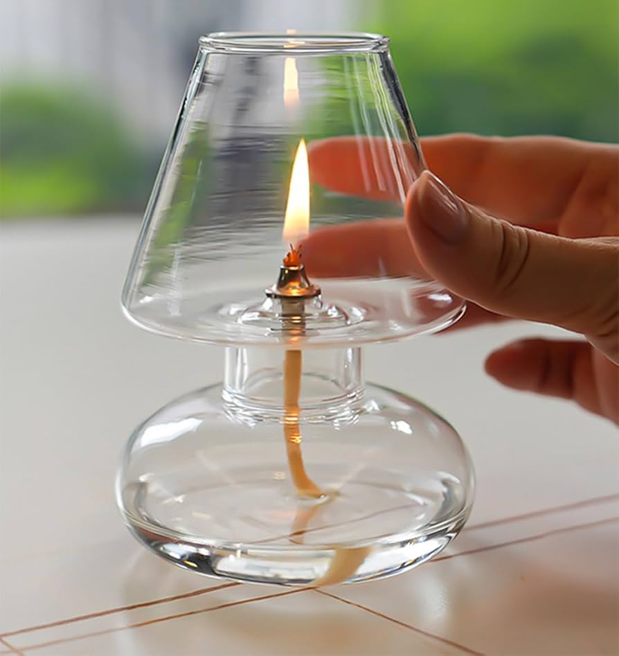 Oljelampa i glas - Glow