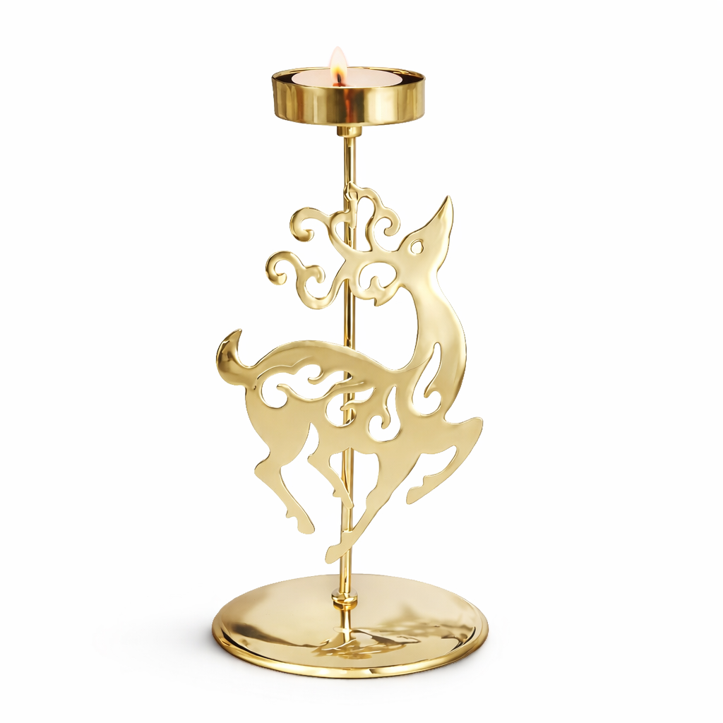 Ljuslykta ren guld – Blitzen | skandinavisk design