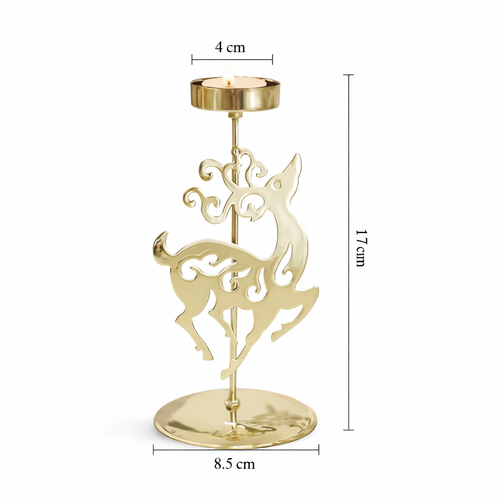 Ljuslykta ren guld – Blitzen | skandinavisk design